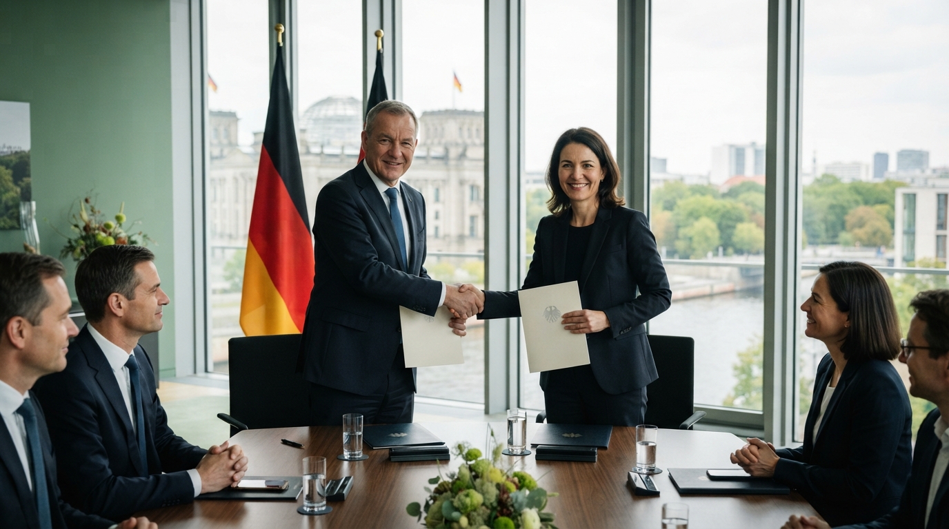 Au sommet de l’investissement, l’Allemagne conclut un accord sur l’IA avec Nvidia l’allemagne conclut un accord avec nvidia pour accélérer ses investissements dans l’intelligence artificielle et renforcer son positionnement technologique.
