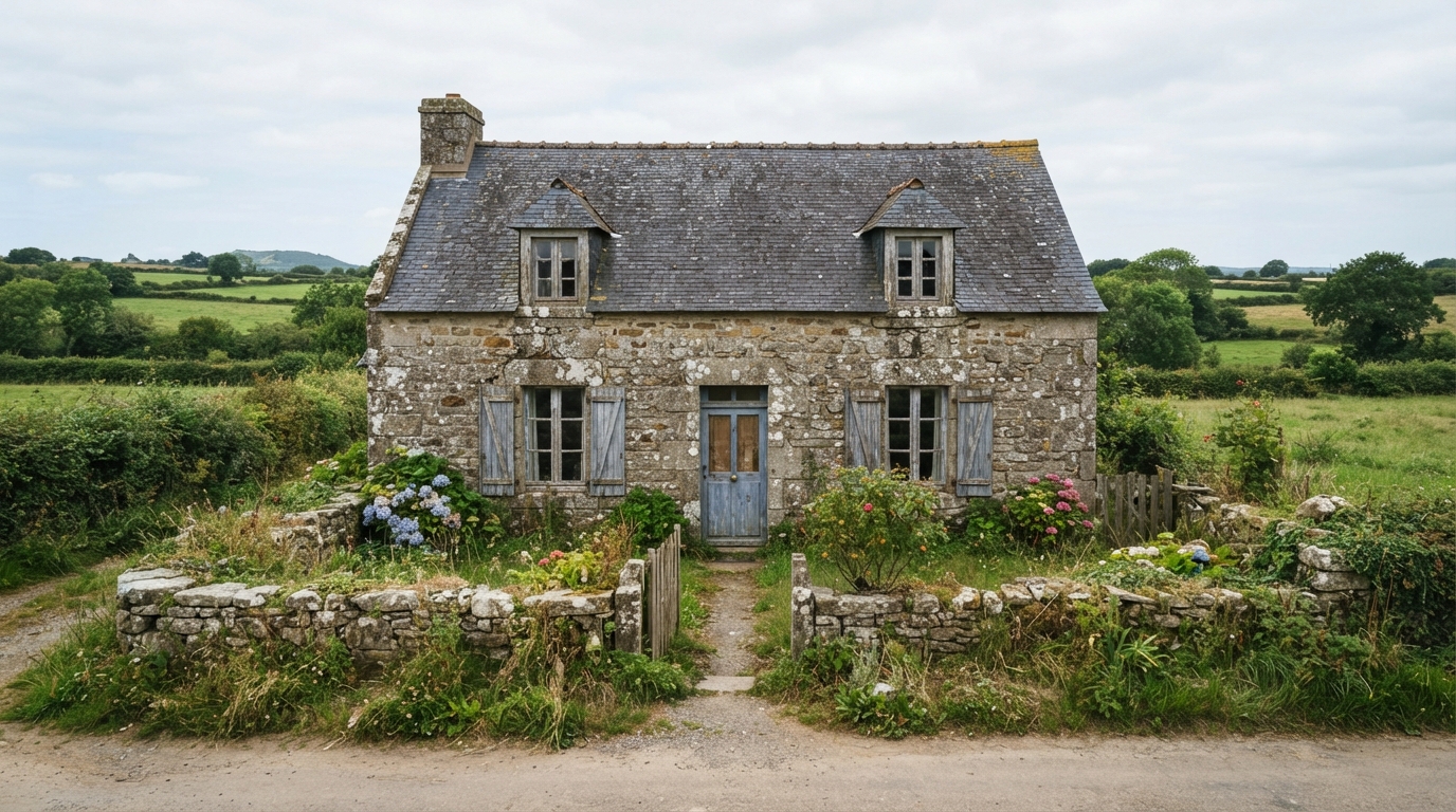En Bretagne, cette maison est à vendre pour 60 000 euros en bretagne, découvrez cette maison proposée à 60 000 euros et explorez une opportunité immobilière à petit prix.