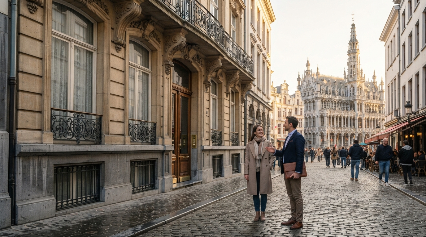 Immobilier à Bruxelles : acheter à 200 ou 300 mètres de la Grand-Place, un pari rarement perdant à bruxelles, acheter un bien immobilier à 200 ou 300 mètres de la grand-place reste un investissement prisé, souvent synonyme de valeur sûre.