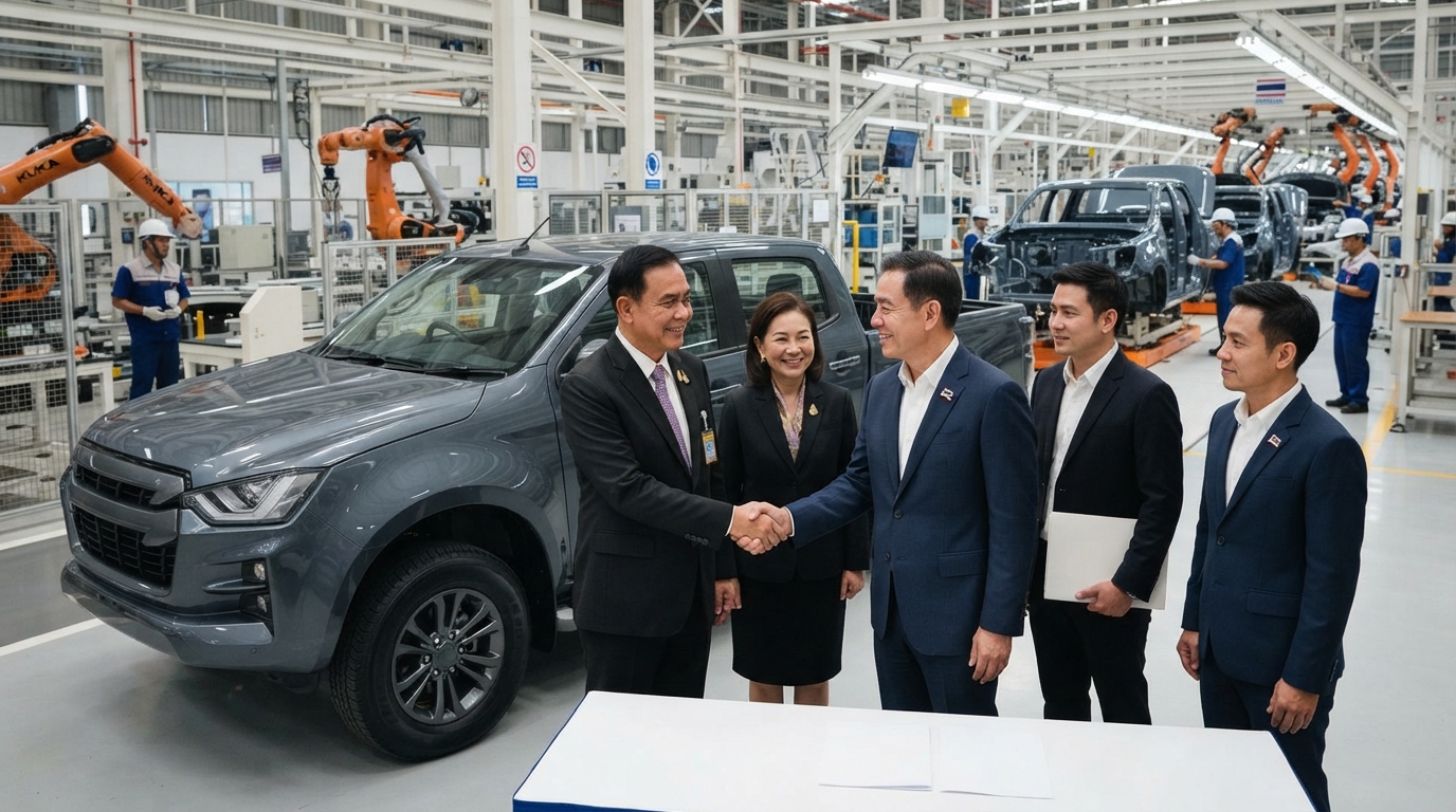 La Thaïlande approuve un investissement de 44,5 millions de dollars de Toyota pour développer ses pick-up la thaïlande approuve un investissement de 44,5 millions de dollars de toyota pour développer la production de ses pick-up.